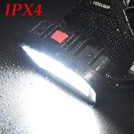 Акумулаторен LED челник, Супер ярък фенер, червена светлина, акумулаторни презареждащи батерии, работа 7-14ч. - Image 2