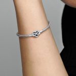 PANDORA - Сребърна гривна 19см. - Image 4