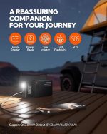 Jump starter s kompresor za gumi