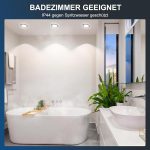 6бр. Модерни SMART LED прожектори за таван, за вграждане, 10W, 1000LM, студено и топло бяло – 2700К – 6000К с приложение работят с Alexa - Image 2