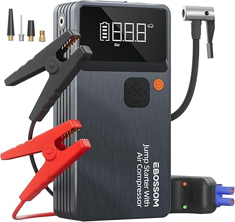 Jump starter s kompresor za gumi