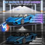 200W LED гаражно осветление, 20000LM деформируема гаражна лампа 1 бр. 6500K дневна светлина с 7+1 регулируеми панела, E27 LED таванна лампа за гараж, таванско помещение, склад, офис, работилница, коридор и др. - Image 5