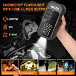 Jump starter, startova bateriq za akumulatori, power bank, kompresor za gumi