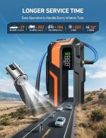 Jump Starter s kompresor za gumi