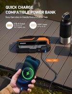 Jump Starter s kompresor za gumi