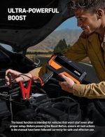 Jump Starter s kompresor za gumi