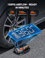 Jump Starter s kompresor za gumi