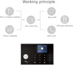 Система за домашна сигурност с хъб панел, WiFi и GSM алармен комплект, сензори за врати/прозорци, PIR детектор за движение и дистанционно управление. Лесна инсталация - Image 6
