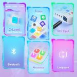 MAONO G1 Neo Геймърски аудио миксер Аудио интерфейс с XLR вход и 48V | RGB, Bluetooth, 4 персонализирани саундпада, стрийминг на живо, подкастинг, гласови ефекти, PS5, TikTok на живо, стрийминг на PC, геймъри, бял - Image 2