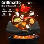 Комплект от 26 части аксесоари за барбекю Grilliance, неръждаема стомана, висококачествен калъф за прибори за барбекю, перфектен комплект инструменти за барбекю за мъже, подарък с преносим калъф за съхранение и термометър за месо, кафяв - Image 3