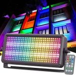 150 W Thunderbolt Strobe Effect Light Scene Backlight 270 RGB + 180 бели светодиода, за партита, клубове, барове и др.