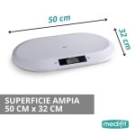 Високопрецизна дигитална бебешка везна, LCD дисплей, до 20кг, ергономичен дизайн - Image 4