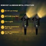 LED градински прожектори Bomcosy 14M, 4 броя, IP65, 3000K - Image 5