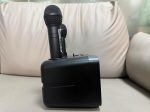 Караоке Bluetooth колона с 2 безжични микрофона,Уникален звук с лед парти светлини за домашно парти 2 х 10W първокласни широколентови високоговорителя, - Image 2