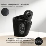 Електрически масажор с 3 режима на топлина и вибрация, преносима превръзка за китката, лека опора за релаксация на ставите на пръстите - Image 3