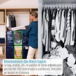 Комплект 4бр XL чанта за преместване 95л. с прозорец, Органайзер за дрехи, чанта за багаж с цип, сгъваема и лесна за сухранение, товароносимост 15кг - Image 5