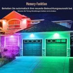 60W RGB прожектор Meikee с дистанционно управление, 10 цвята, таймер, 6 нива на яркост, 30 режима с дистанционно управление. - Image 2