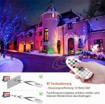 60W RGB прожектор Meikee с дистанционно управление, 10 цвята, таймер, 6 нива на яркост, 30 режима с дистанционно управление. - Image 6