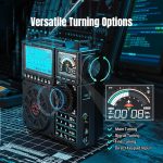 Kъсовълново радио RF919 SSB FM AM SW VHF UHF AIR CB и SSB пълен диапазон, Антенен тунер, 3 външни антенни порта, акумулаторна батерия 5000mAh, AIR/CB/UHF - Image 4