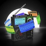 Kъсовълново радио RF919 SSB FM AM SW VHF UHF AIR CB и SSB пълен диапазон, Антенен тунер, 3 външни антенни порта, акумулаторна батерия 5000mAh, AIR/CB/UHF - Image 2