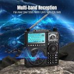 Kъсовълново радио RF919 SSB FM AM SW VHF UHF AIR CB и SSB пълен диапазон, Антенен тунер, 3 външни антенни порта, акумулаторна батерия 5000mAh, AIR/CB/UHF - Image 7