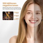 мултистайлър 5 в 1 Комплект за стилизиране на коса 1300W, 110 000 об/мин, със сешоар, кръгла четка, четка с горещ въздух, автоматична маша 32 мм, преса за изправяне и сушене - Image 2