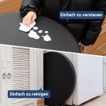 Byliable бар маса сгъваема Ø 70 см кръгла бар маса черна - Image 7